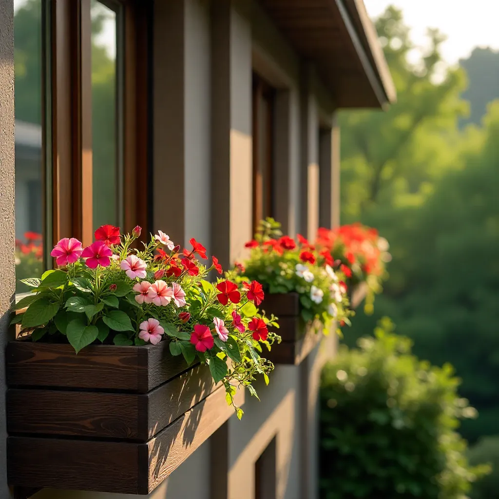 Step by step guide showing flower arrangement process